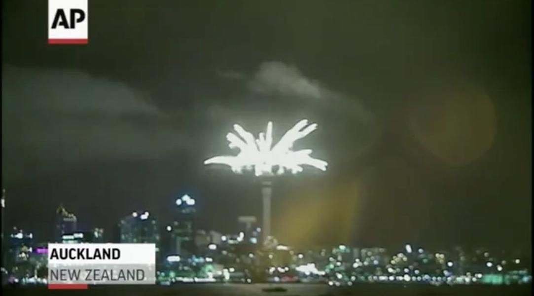 Watch New Zealand ring in 2015