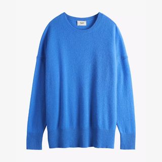 Hush blue cashmere sweater