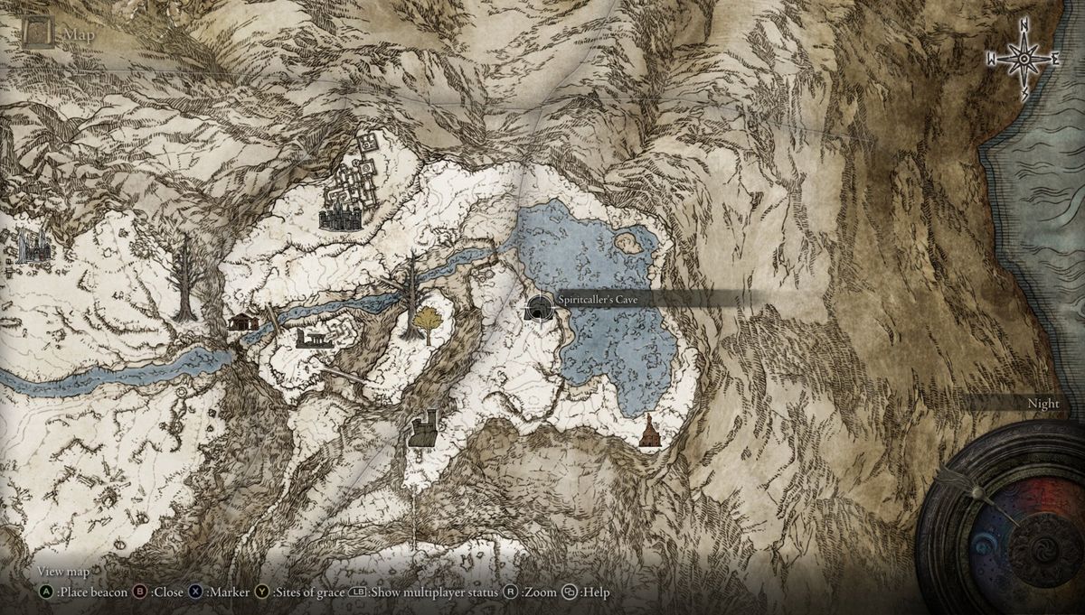 White Reed Set Location