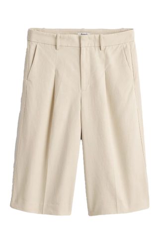 Madewell Slouchy Shorts in Drapey Twill