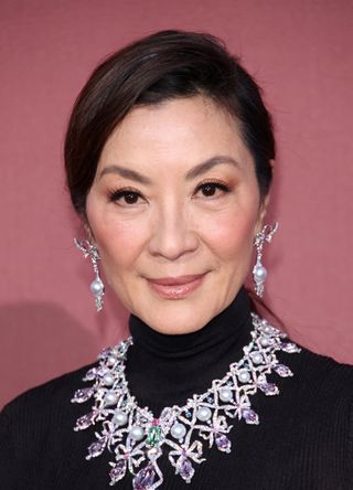 Michelle Yeoh attends the amfAR Gala 2024 Presented by The Red Sea International Film Festival - The 76th Annual Cannes Film Festival at Hotel du Cap-Eden-Roc on May 23, 2024 in Cap d'Antibes, France