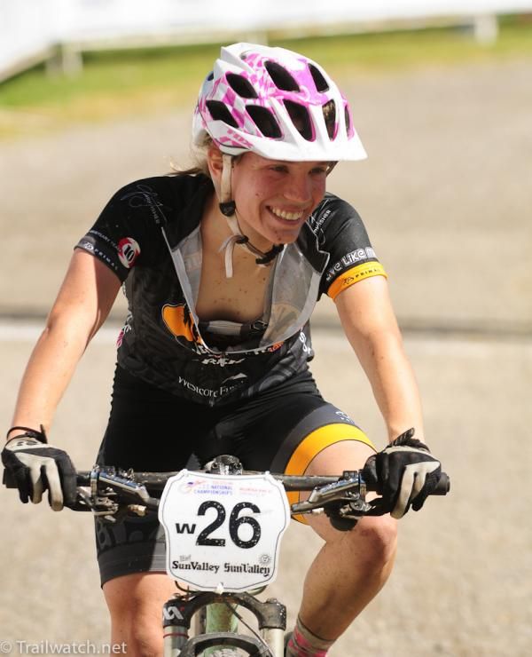 Jill Behlen (Tokyo Joe's) seemed happy with her U23 race.