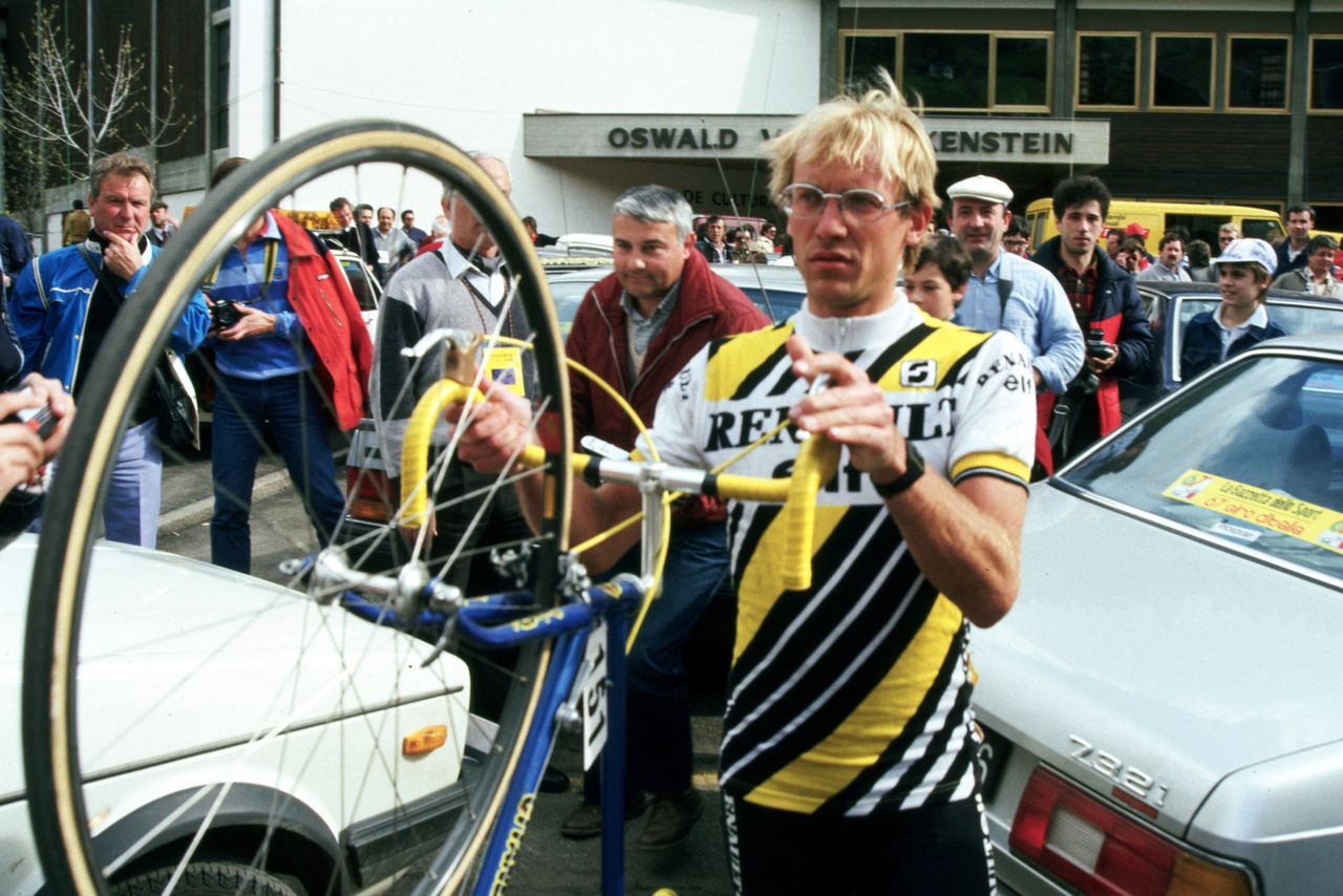 Laurent Fignon on the 1984 Giro d'Italia.