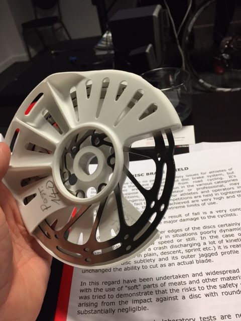 A disk brake cover