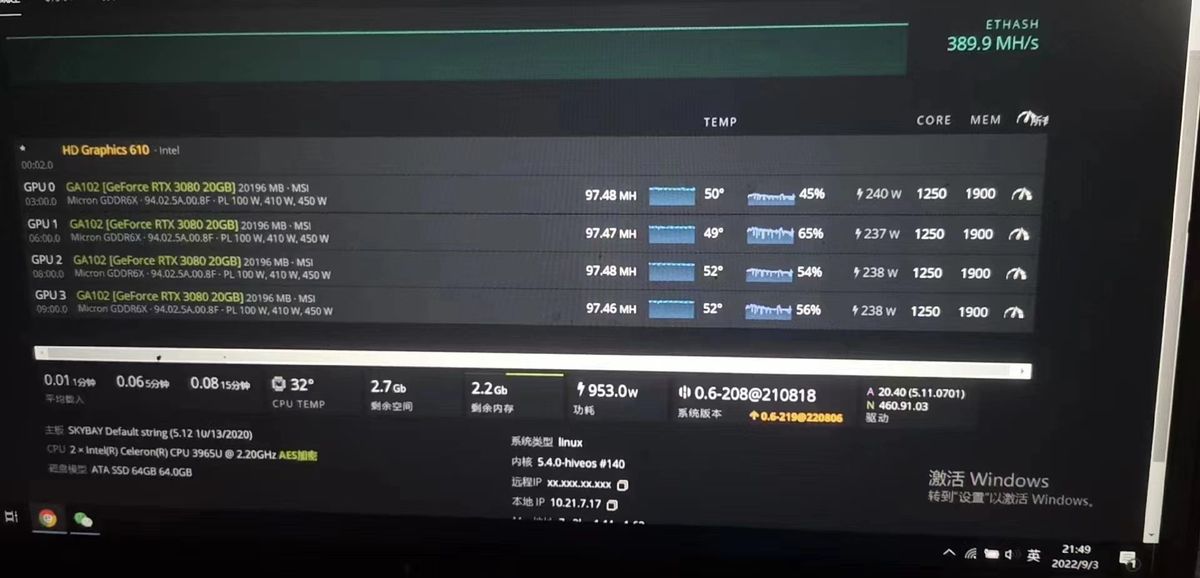 GeForce RTX 3080 20GB