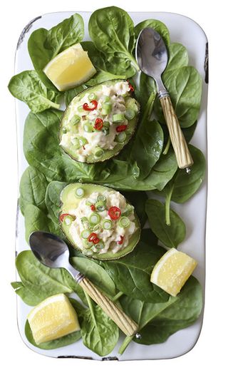 Chicken, spring-onion and mozzarella meatballs