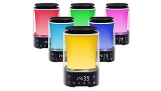 Six wakeup lights in different colours