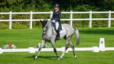 Bicton Horse Trials dressage: Izzy Taylor and Fonbherna Lancer