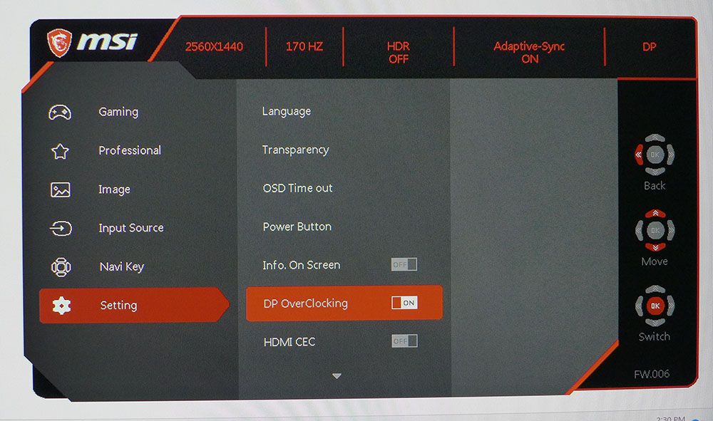 MSI G272QPF