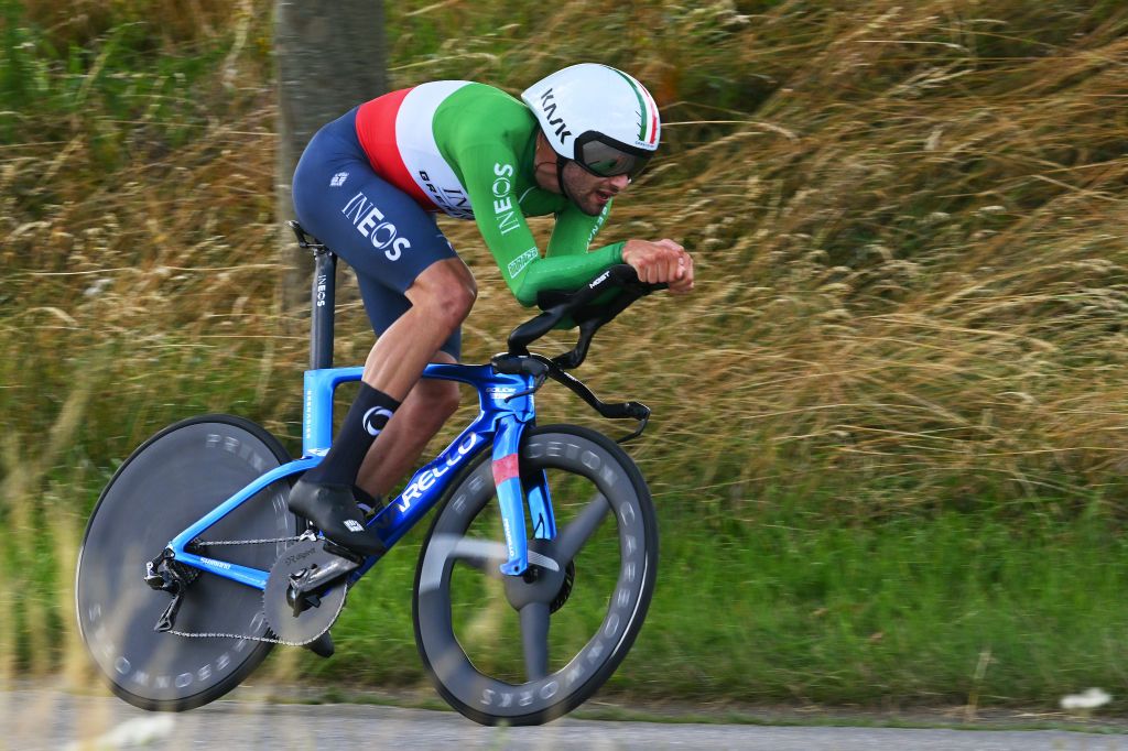 Filippo Ganna ha vinto la cronometro del Tour de Wallonie mentre Ineos ha conquistato la sua quarta tappa sul podio