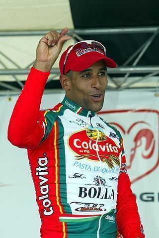 Ivan Dominguez rode for Colavita Bolla in 2004, when he led the Tour de Georgia.