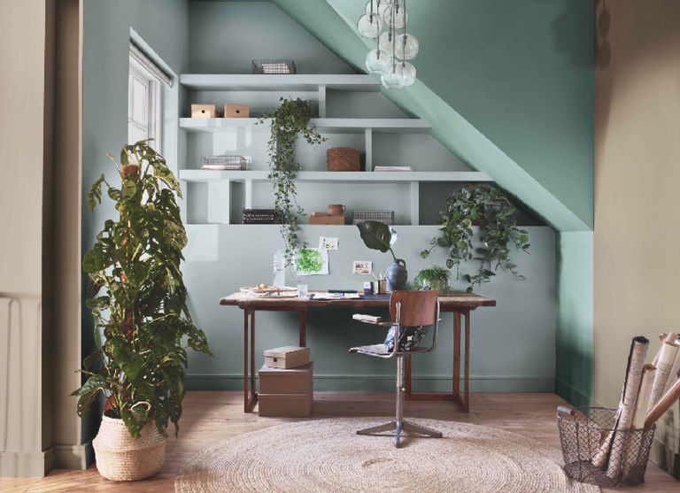 Revealed The Best And Worst Colours To Paint Your Wfh Space Real Homes - What Is The Best Paint Color For A Home Office