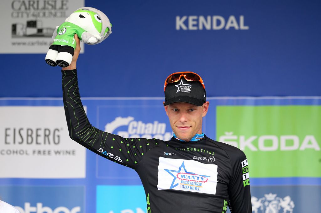 Xandro Meurisse (Wanty Groupe Gobert) moves into the KOM jersey