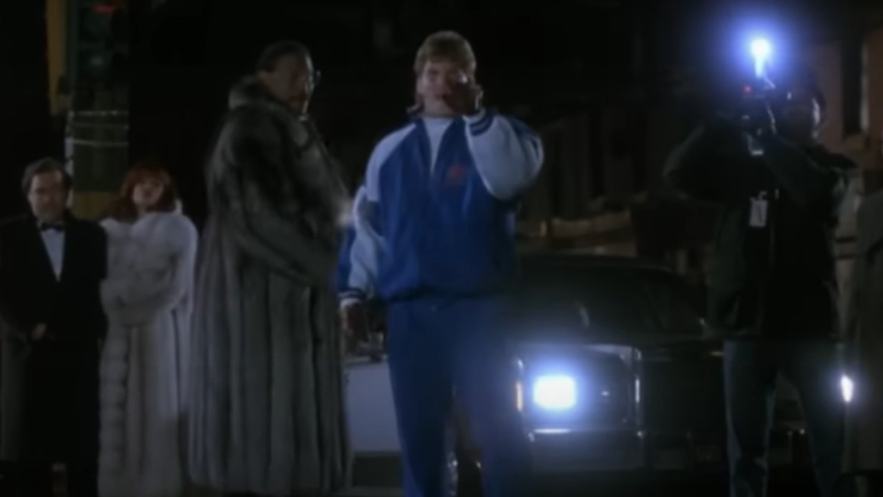 Tommy Morrison challenging Rocky to a fight in Rocky V