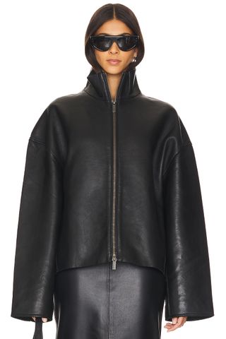 Bonded Leather Jacket