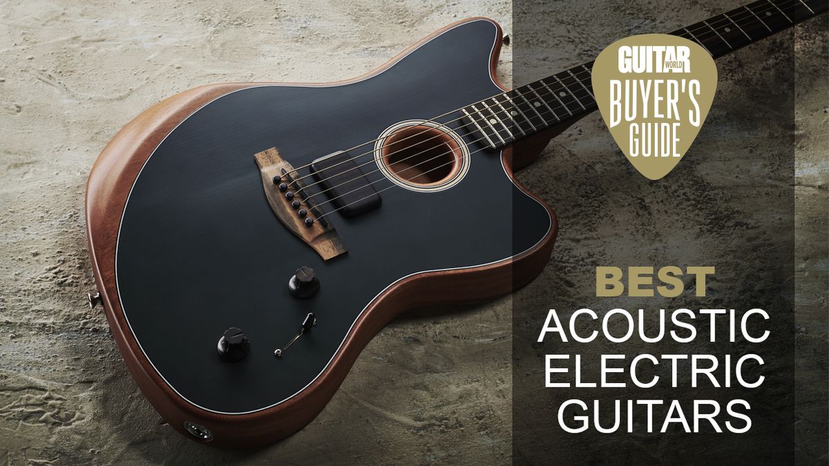 Thin body acoustic-electric guitar beginner guitar with free gig