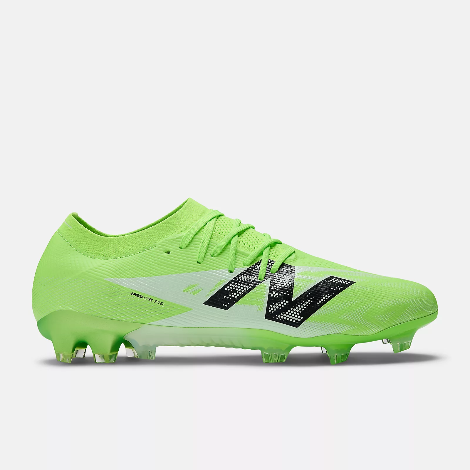 New Balance Furon V8 Elite Multi Ground football boots in lime green
