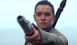 Rey in The Force Awakens
