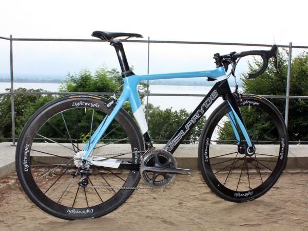 The Alize is NeilPryde's rendition of the 'breakaway' aero road bike.