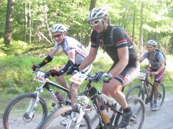 Jeff Schalk and Mike Simonson kept the pace up all day.
