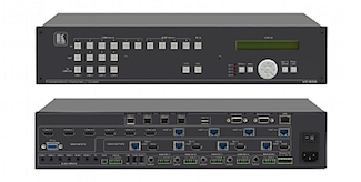 Kramer Introduces 11x4 Presentation Scaler/Matrix Switcher