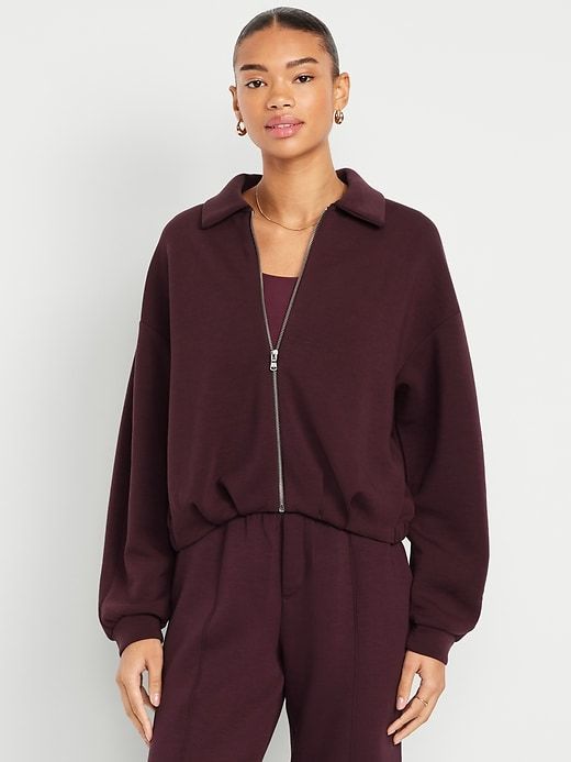 Bounce Fleece Bomber Jacket