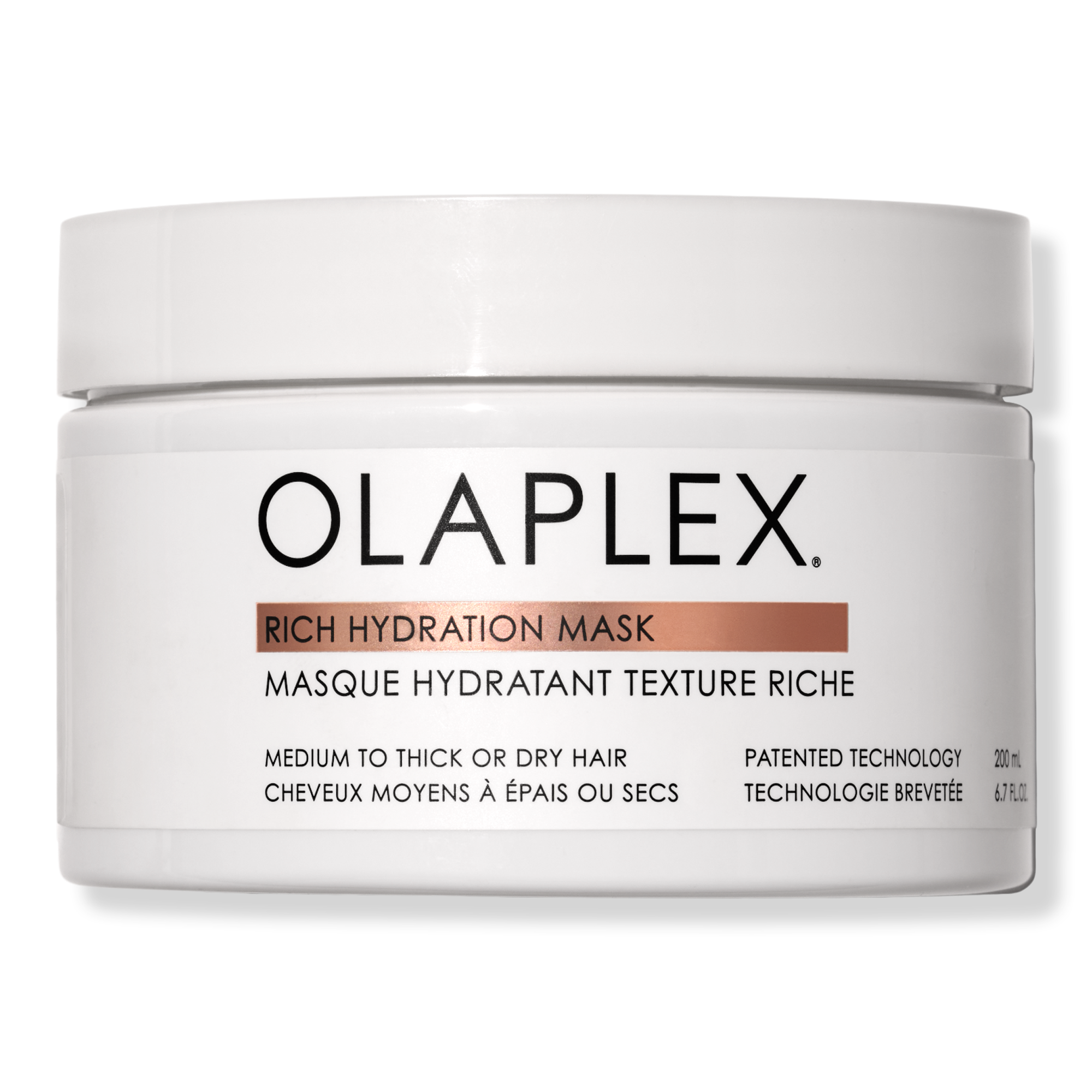 Rich Hydration Hair Mask for Dry or Medium to Thick Hair