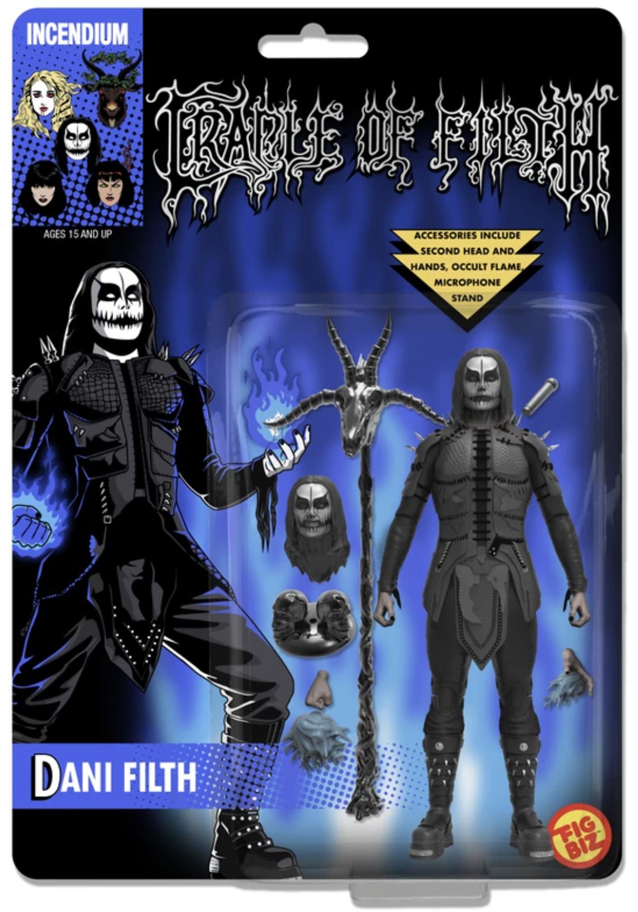 Cradle Of Filth comics and figures