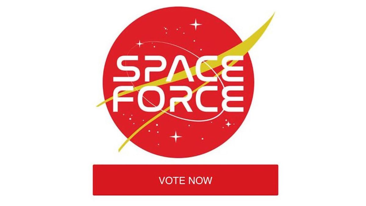 Potential Space Force logo