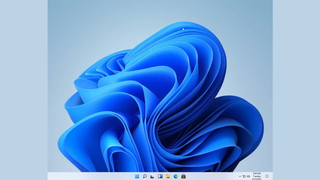 Leaked image of the Windows 11 desktop