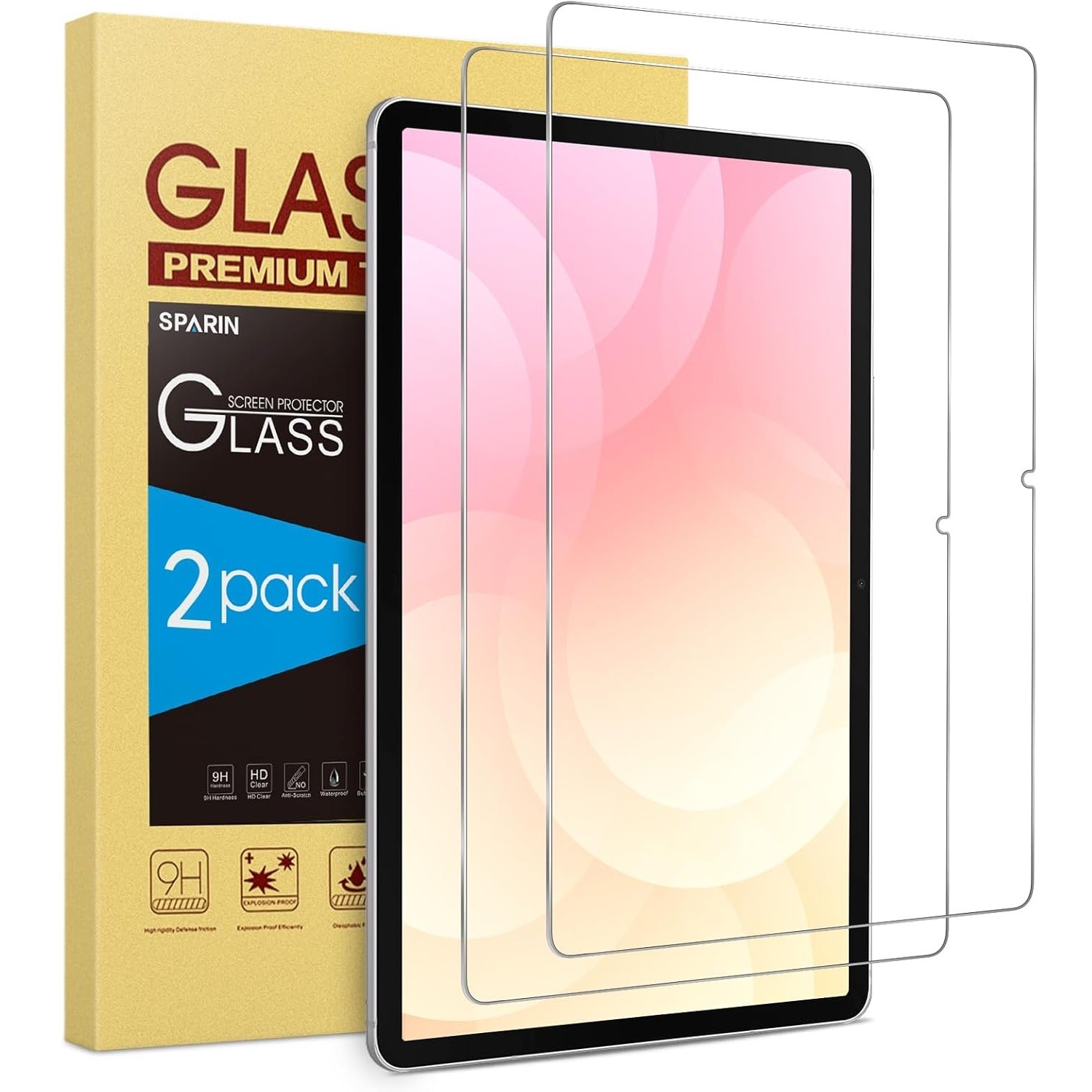 SPARIN 2 Pack Screen Protector for Samsung Galaxy Tab S11