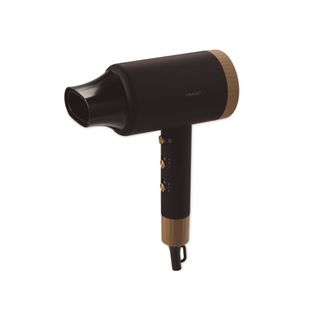 Aldi Ionic Hairdyer in black and gold 