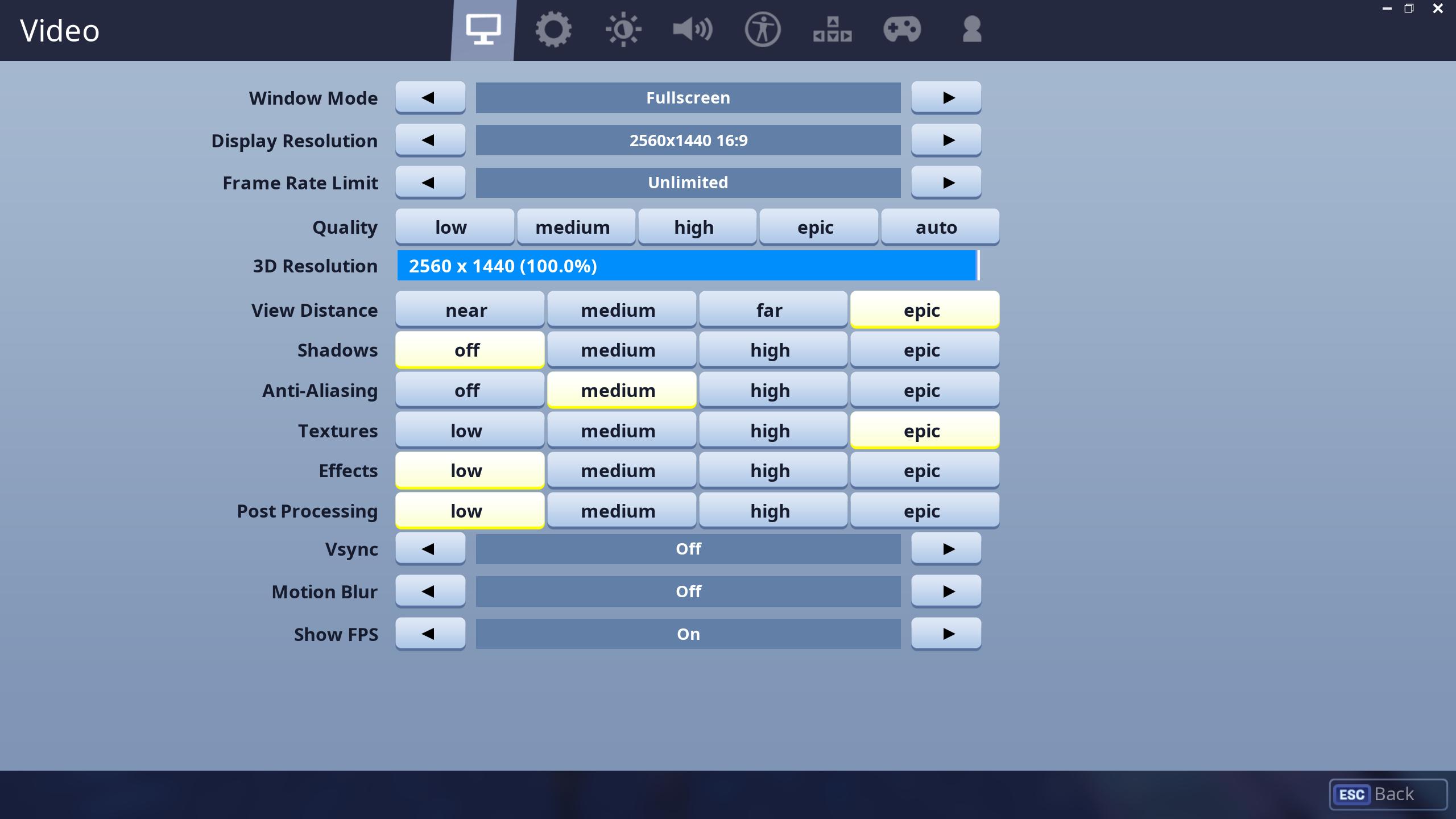 Best Fortnite Graphics Settings To Make Sure You Wave Bye Bye To - best fortnite graphics settings to make sure you wave bye bye to framerate bumps