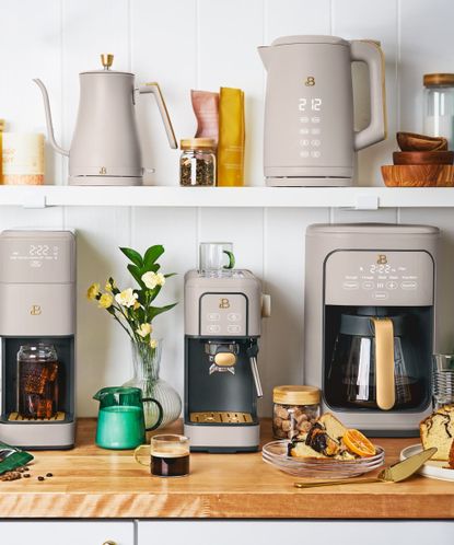 Drew Barrymore created appliances for neutral kitchens Homes and Gardens