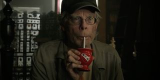 It Chapter 2 Stephen King sips his drink creepily