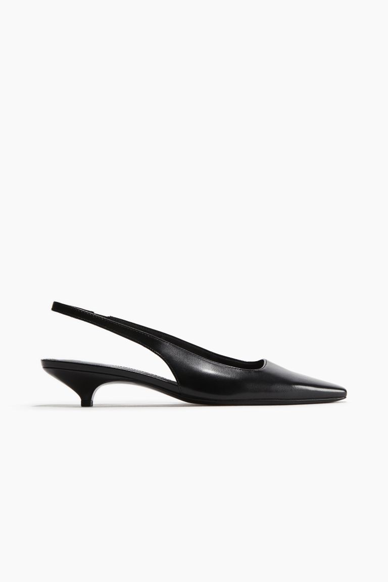 Pointed Slingbacks