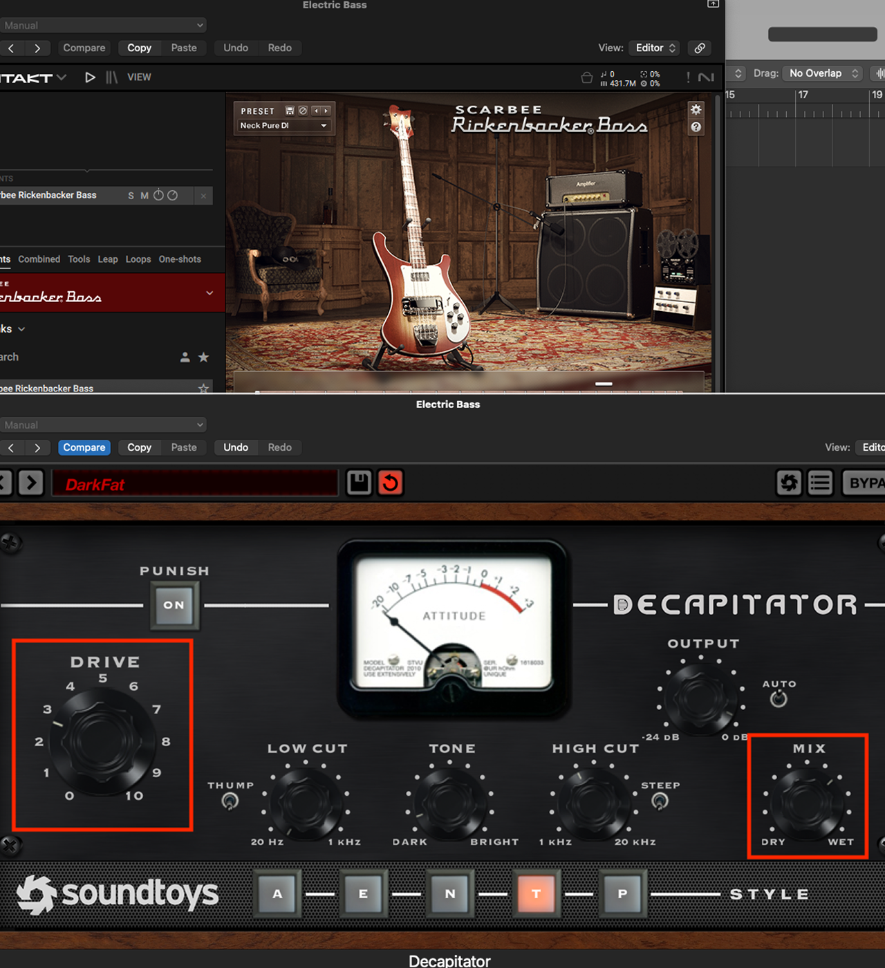 Illustration of saturation