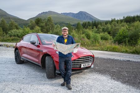 Adam Hay-Nicholls, preparing to conquer Ben Nevis.