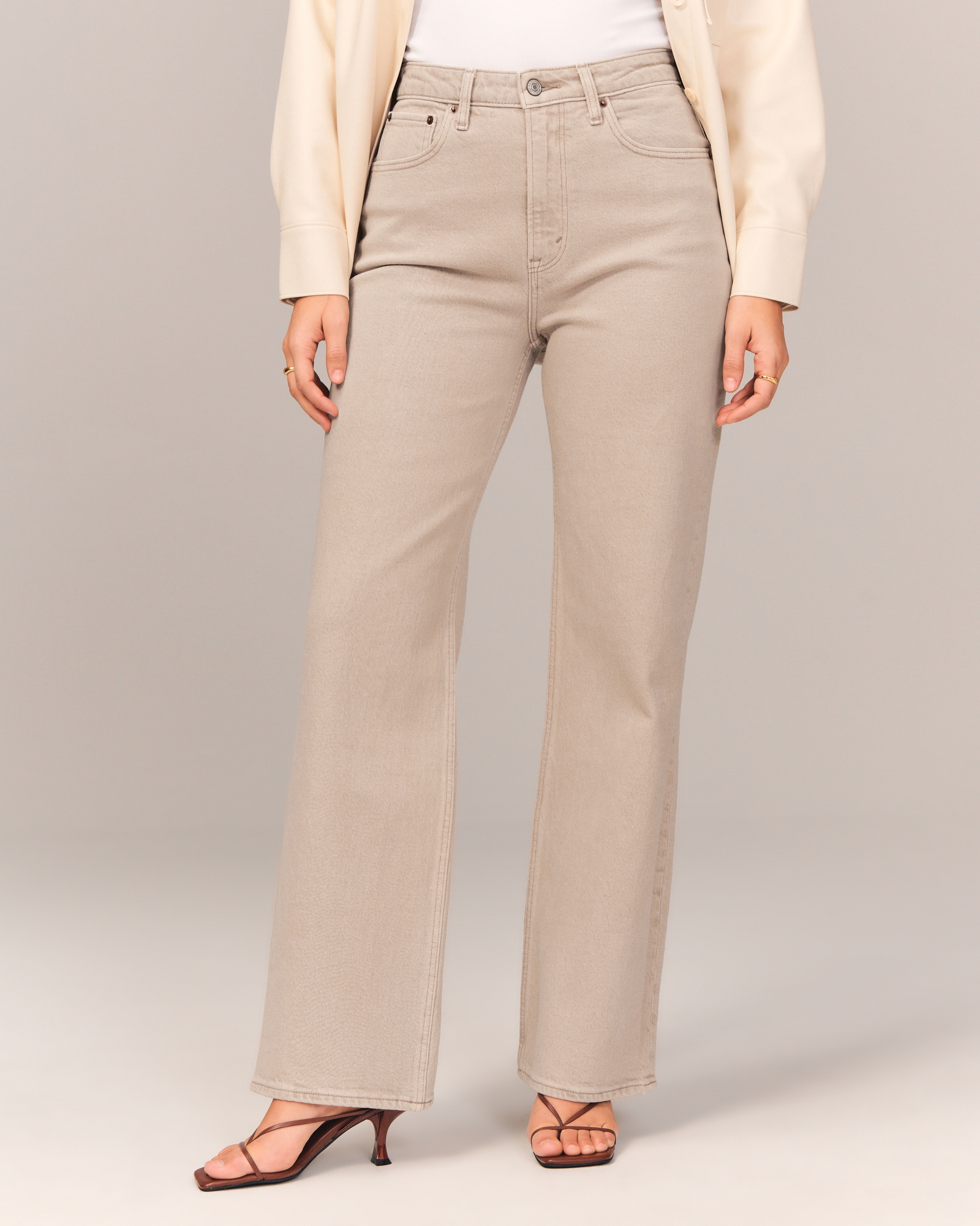 Abercrombie, Curve Love High Rise 90s Relaxed Jean