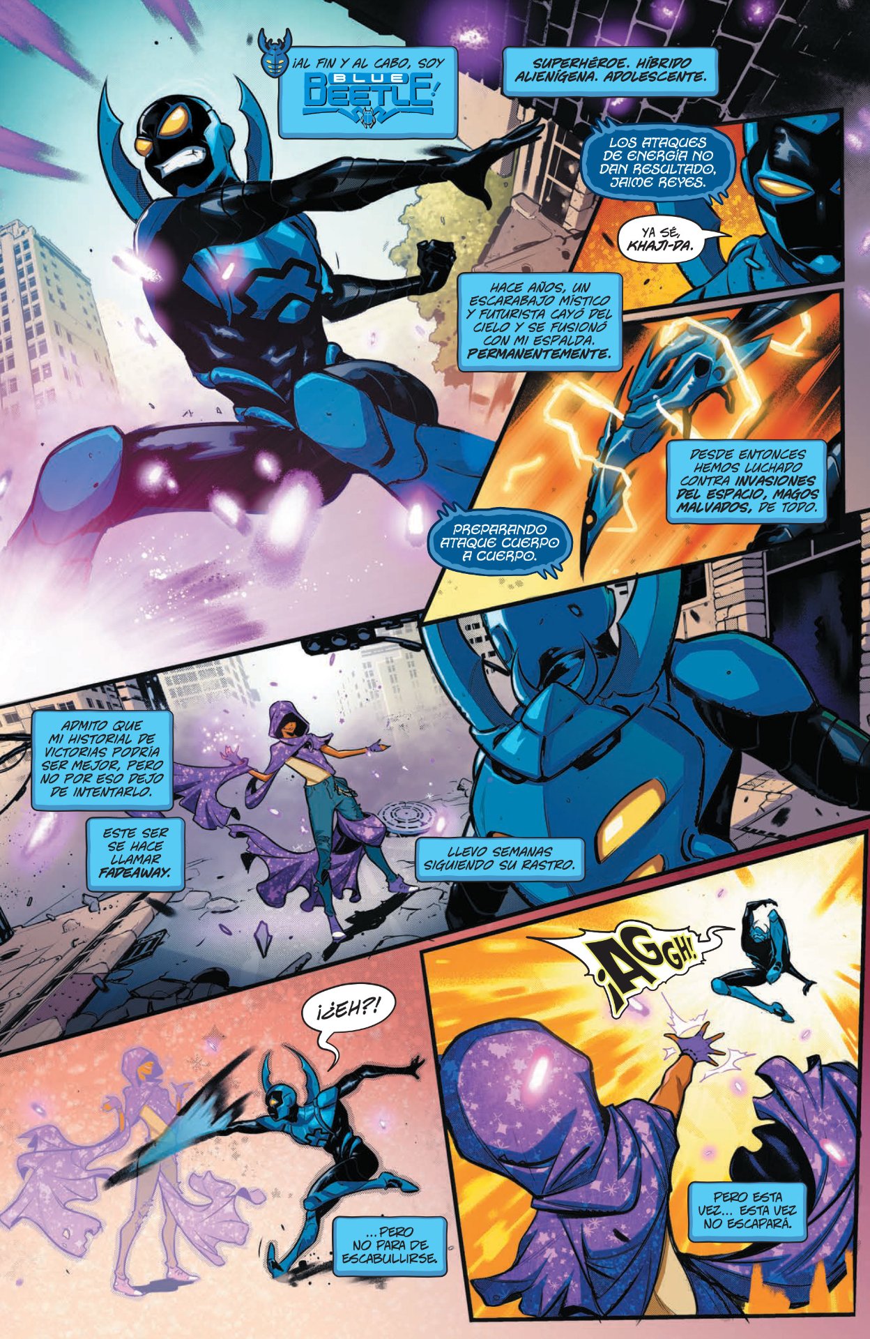 Blue Beetle: Graduation Day will be published in Spanish and English ...