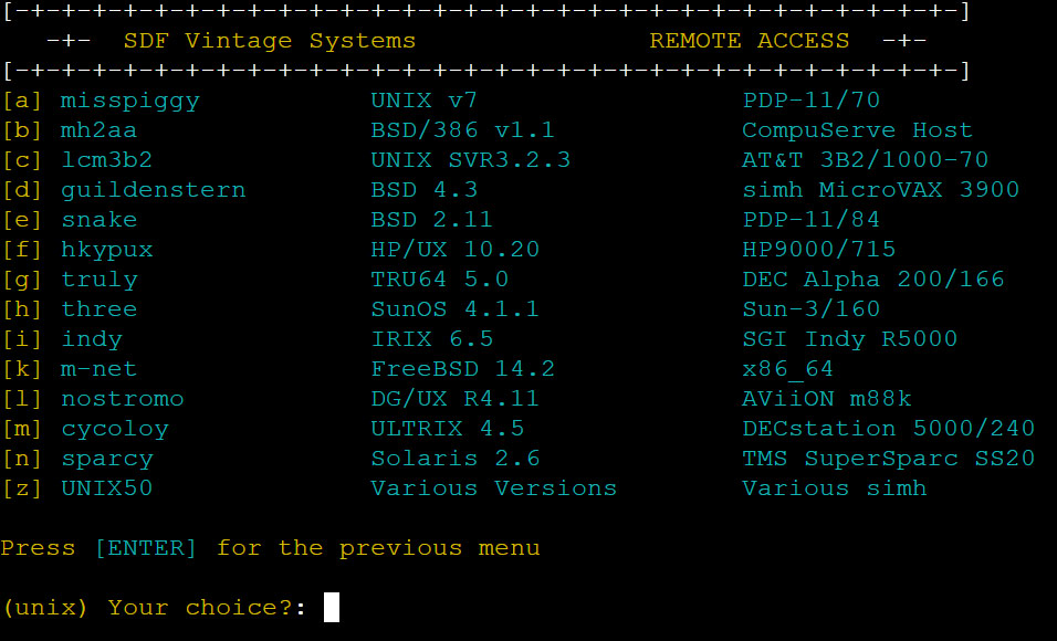 28 vintage computer systems accessible online
