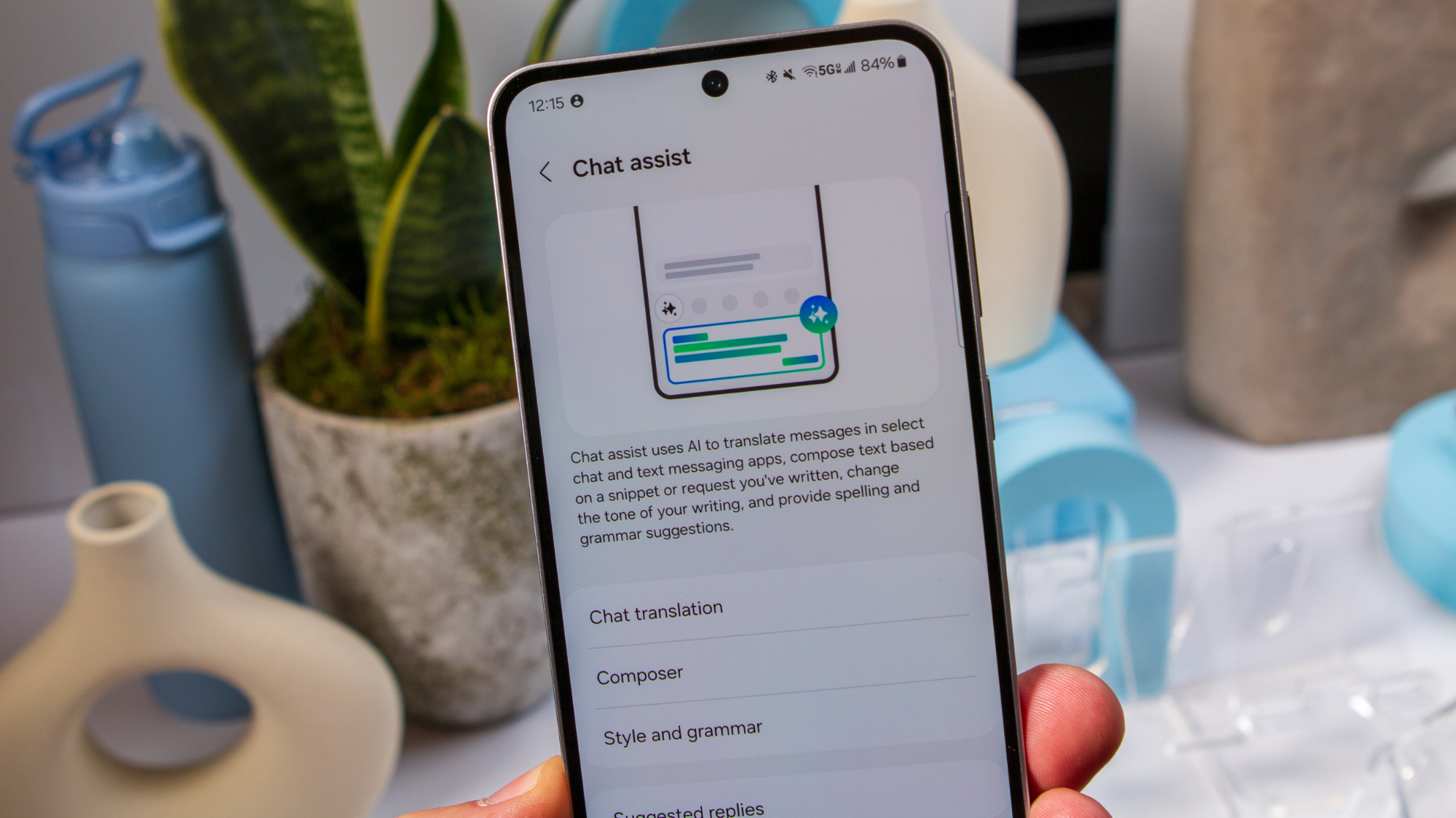 Chat Assist on Samsung Galaxy S24 FE