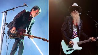 Troy Van Leeuwen and Billy Gibbons
