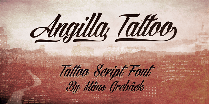 Best free fonts: Angilla