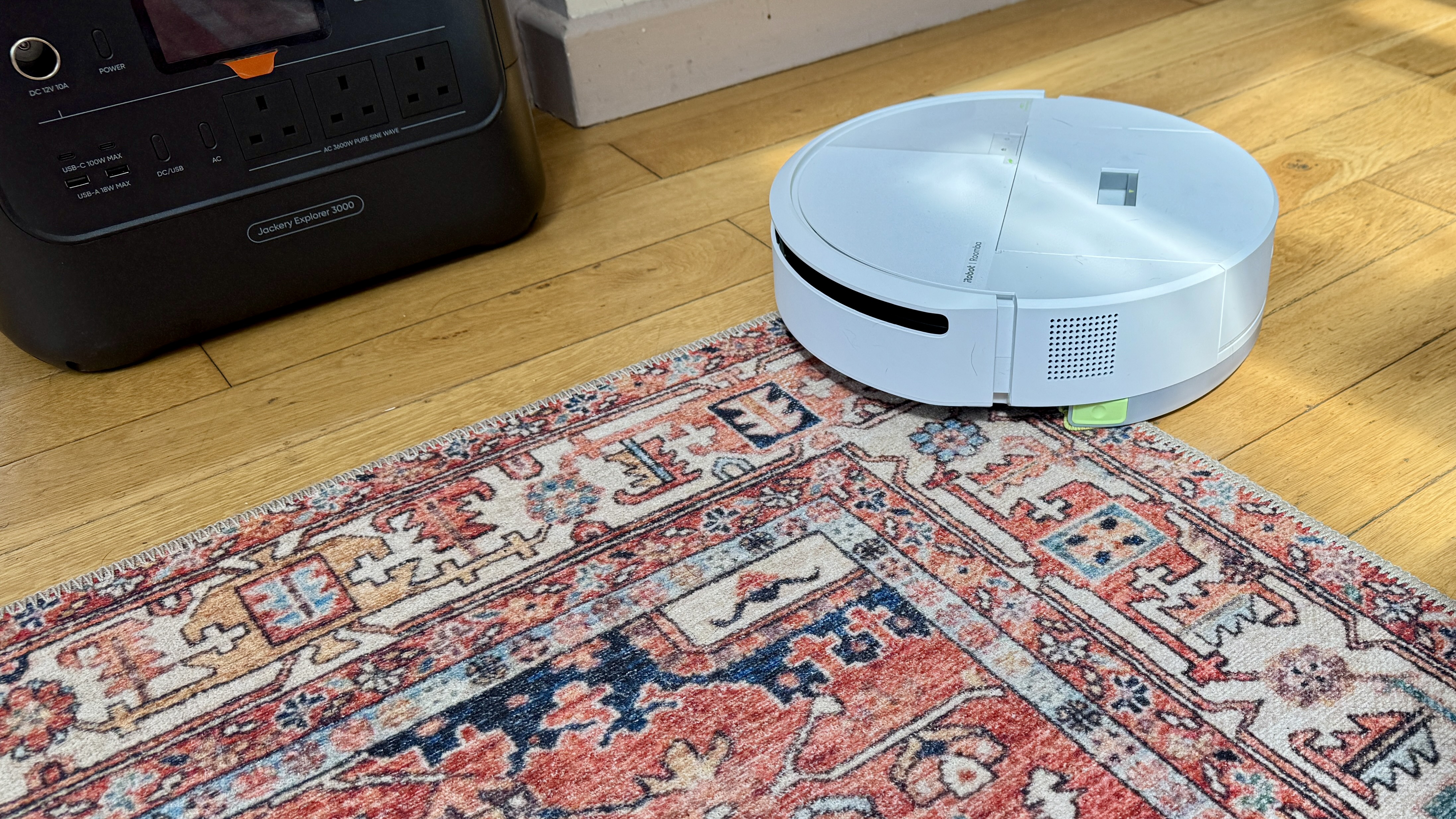 iRobot Roomba 205 DustCompactor Combo robot vacuum getting stuck on a rug