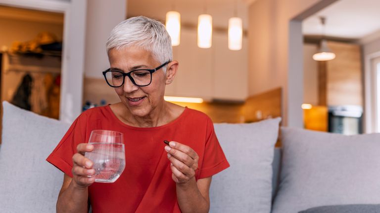 Trying one of the best vitamins for women over 50