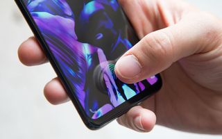 The Vivo Nex S is one of the first widely-launched phones with an in-display fingerprint sensor, but you still can't buy it in the U.S. (Credit: Shaun Lucas/Tom's Guide)