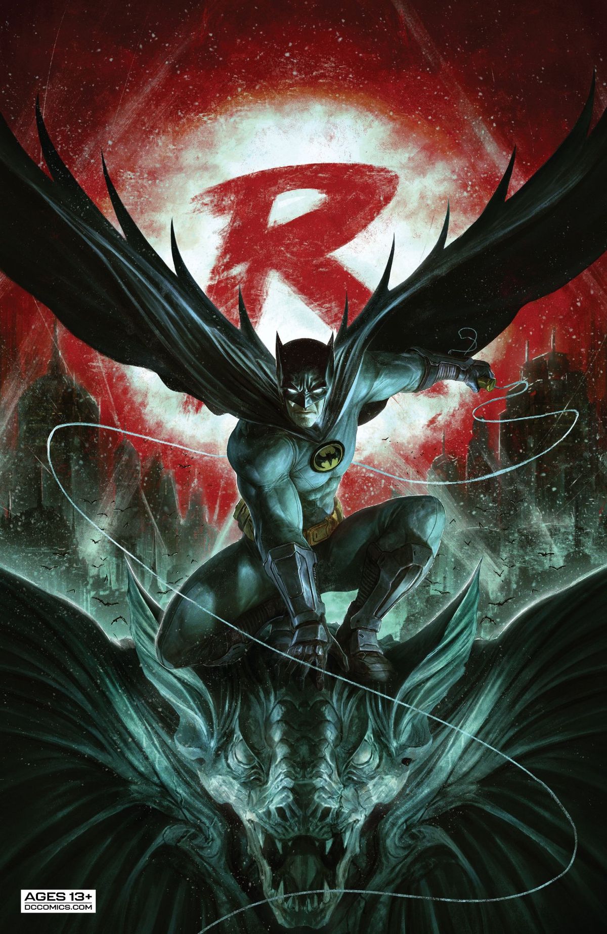 Batman vs. Robin #1 covers