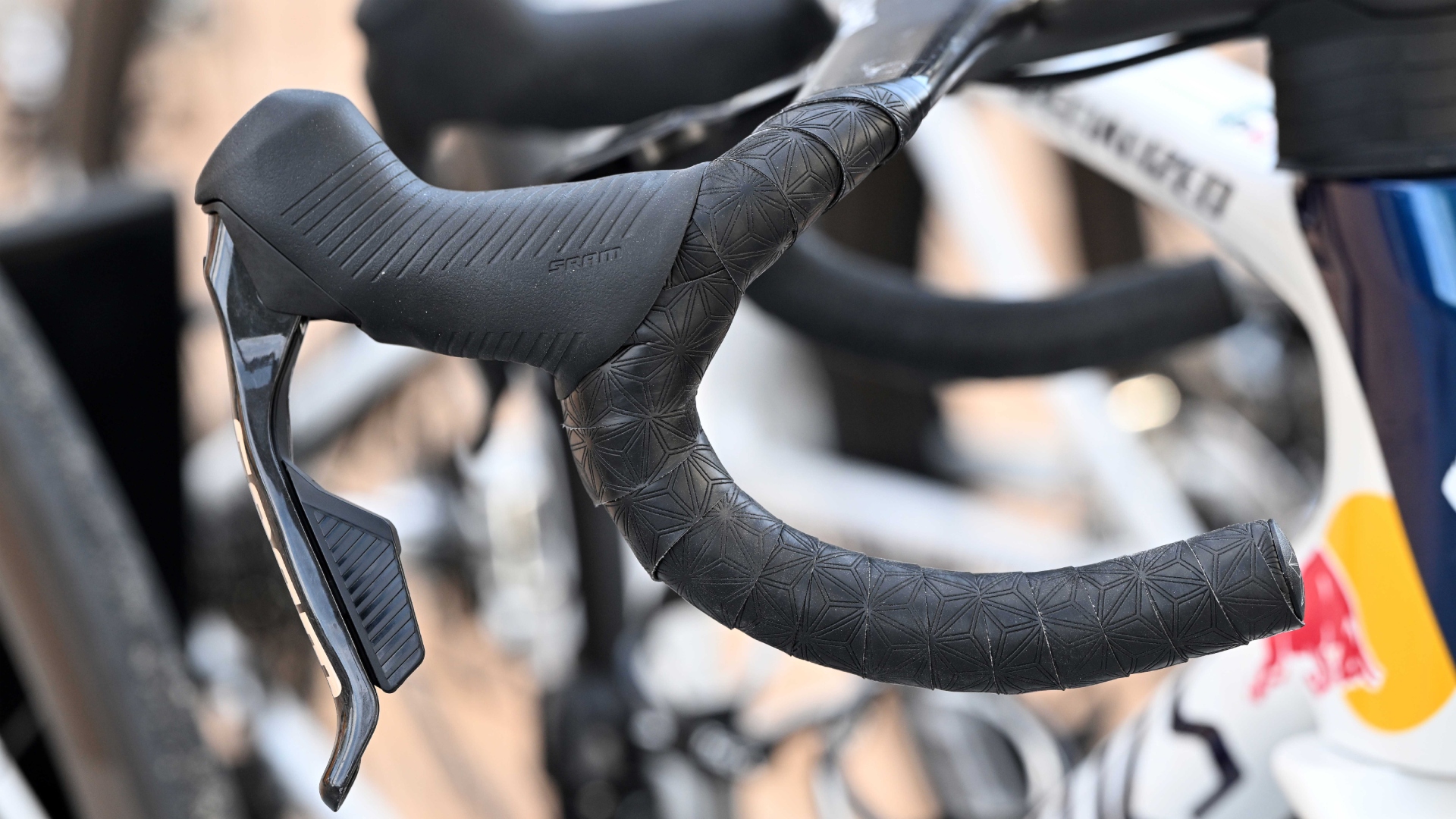Supacaz bar tape on the Red Bull Hansgrohe bikes