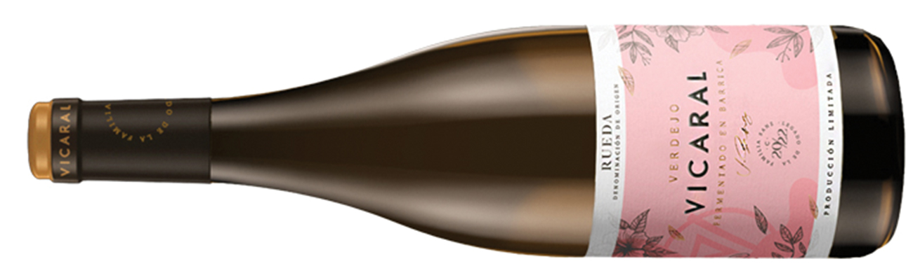 Bottle of white wine